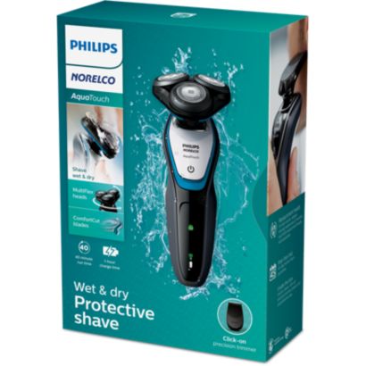 Wet or dry, Protective Shave