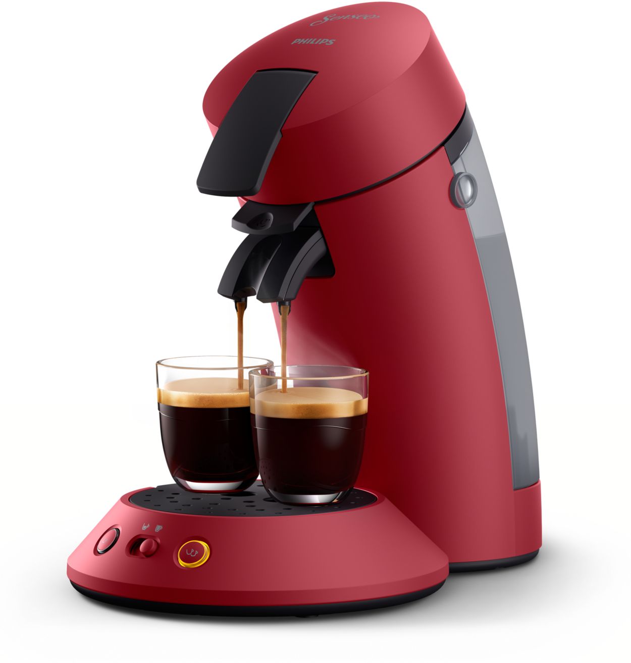 PHILIPS SENSEO 2 TASSES 0,7l Machine a café Dosette Gris Clair 