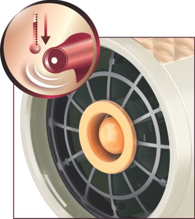 100 % apsauga nuo plaukų perkaitinimo, naudojant „TempPrecision“