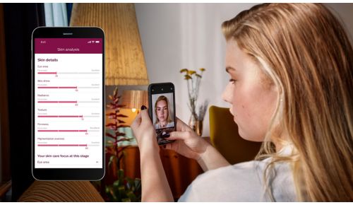 Análisis inteligente de la piel con SkinAI