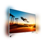 4K UHD ултратънък LED телевизор, работещ с Android