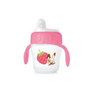 Vaso decorado para niñas