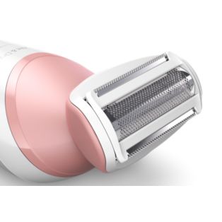 Philips Lady Shaver Series 6000 Cordless shaver with 7 accessories - wet and dry use