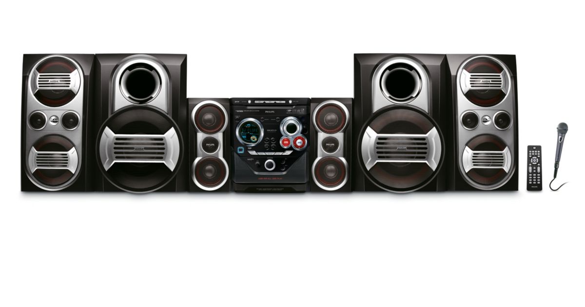 Mini System Hi-Fi c/MP3 FWM986/55 | Philips