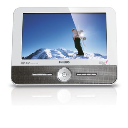 Enjoy your videos from iPod, DVD and SD card