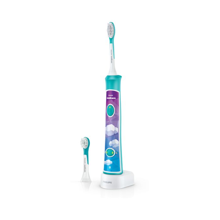 Interactive sonic power. 

More fun, better brushing
