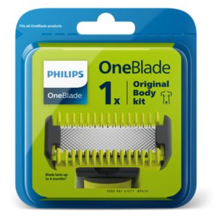 OneBlade Replacement electric shaver blade with 2 accessories
