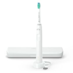 Sonicare 3100 series Sonische, elektrische tandenborstel + reisetui - Wit