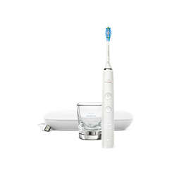 DiamondClean 9000 Elektrische sonische tandenborstel met app - Wit