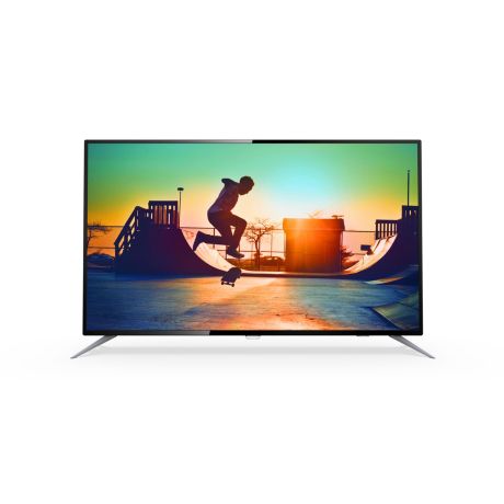 55PUF6192/T3 6000 series 4K 超薄智能 LED 电视