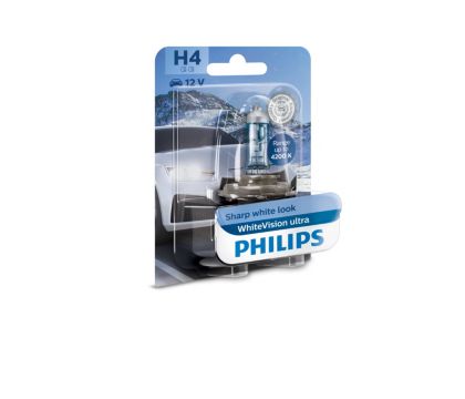 Philips Autolampe H4 Blue Vision ultra B1 60/55W 12V P43t-38