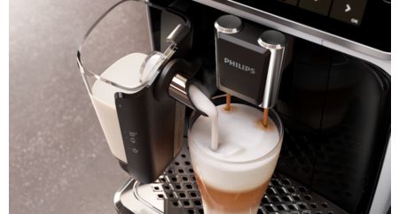 PHILIPS 5400 Máquina de café espresso totalmente automática con LatteGo,  EP5447/94 (renovada)