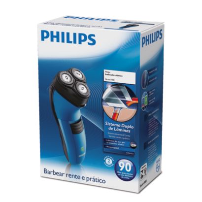 Perfeitamente rente, mesmo na região do pescoço