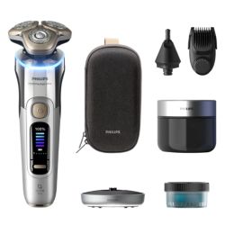 i9000 Prestige Ultra Elektrisk shaver våd og tør barbering med SkinIQ Pro