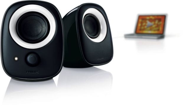 Notebook USB speakers