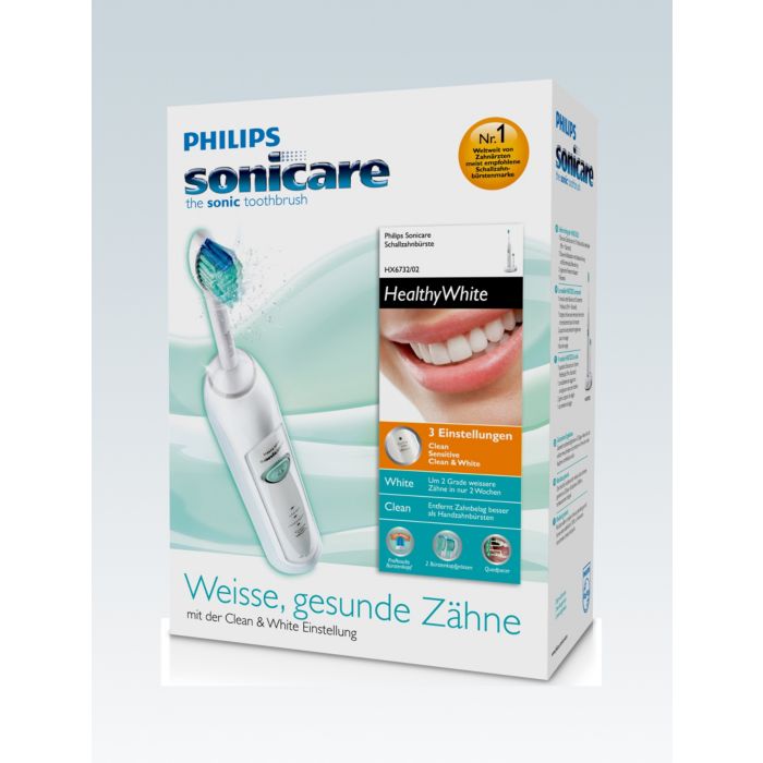 HealthyWhite Sonic electric toothbrush HX6732/02 | Sonicare