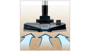 Philips PowerPro Active FC9521 - Aspirateur - traineau - sans sac - bleu  vif