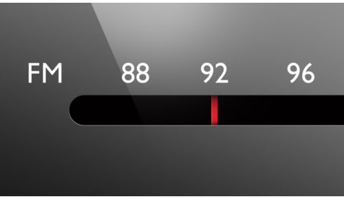 Analoge FM/MW-radiotuner
