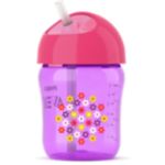 Twist-lid keeps straw hygienic on the go