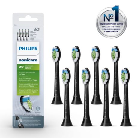 HX6068/13 Philips Sonicare W2 Optimal White Насадки для осветления зубной эмали