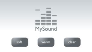MySound profiles to match your sound preference