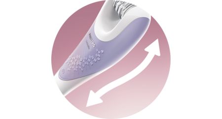 Llega a todas las zonas gracias al diseño ergonómico en forma de S
