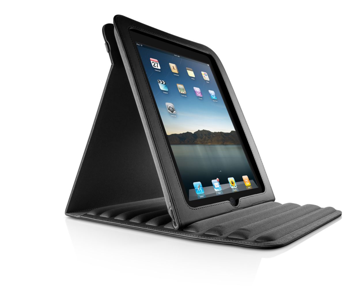 Smart case with padded construction