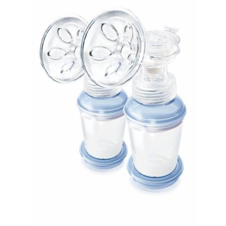 SCF162/00 Philips Avent مجموعة شافطات حليب الأم الثنائية