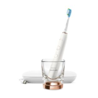 Sonicare DiamondClean 9000 Brosse à dents électrique avec application - Rose or