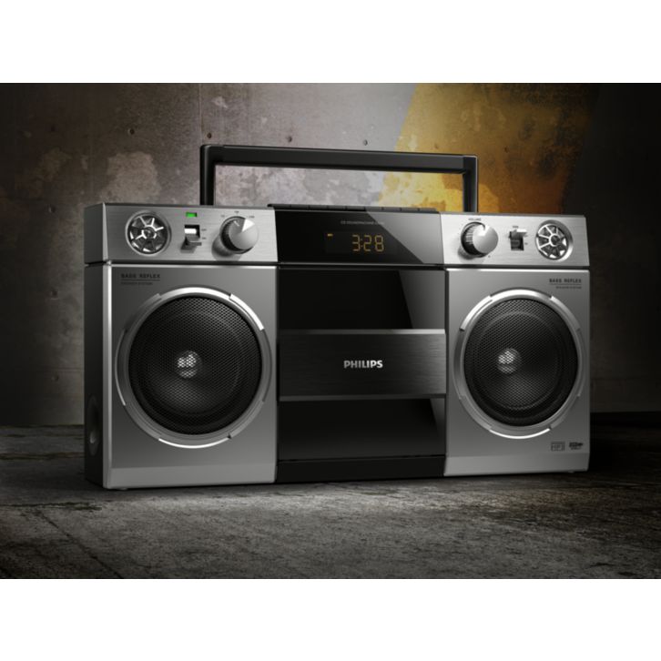 The retro boombox