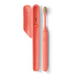 Philips One by Sonicare Battery electric toothbrush with case - coral