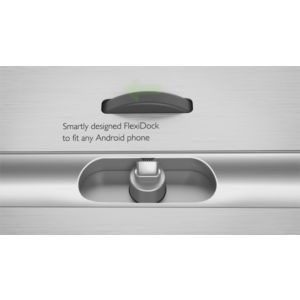 Stream your music and charge your Android phone