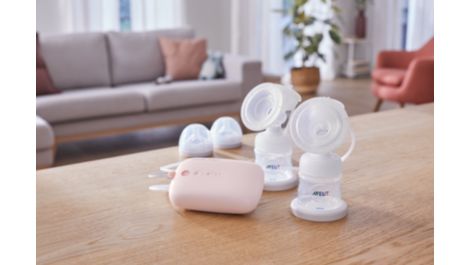 Philips Avent Doppelmilchpumpe SCF397/11 Lifestyle