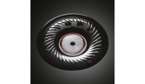 40 mm, 2500 mW drivers zorgen voor muziek zonder vervorming