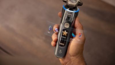 Ultimate experience,personalized to you with 5 shaving mode