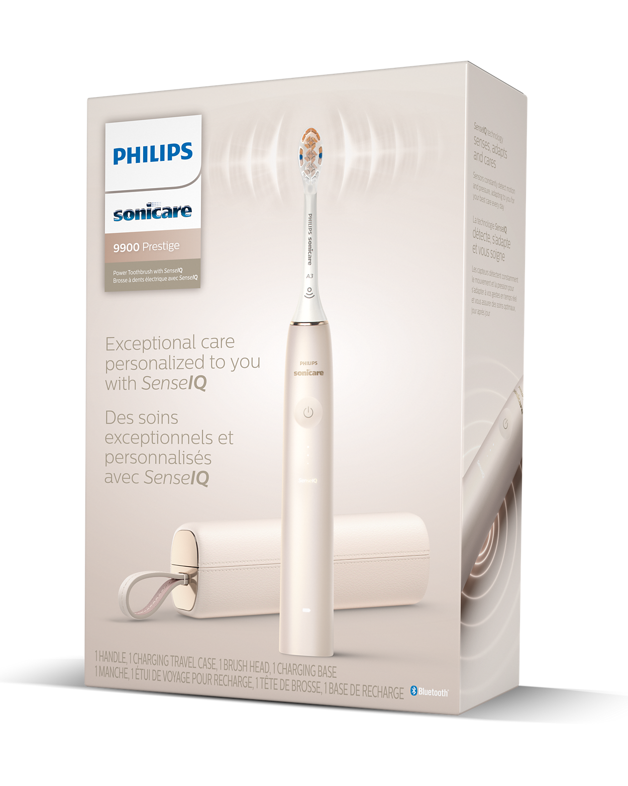 Prestige 9900 Power Toothbrush with SenseIQ HX9990/11 | Sonicare Prestige 9900 Power Toothbrush with SenseIQ HX9990/11 | Sonicare