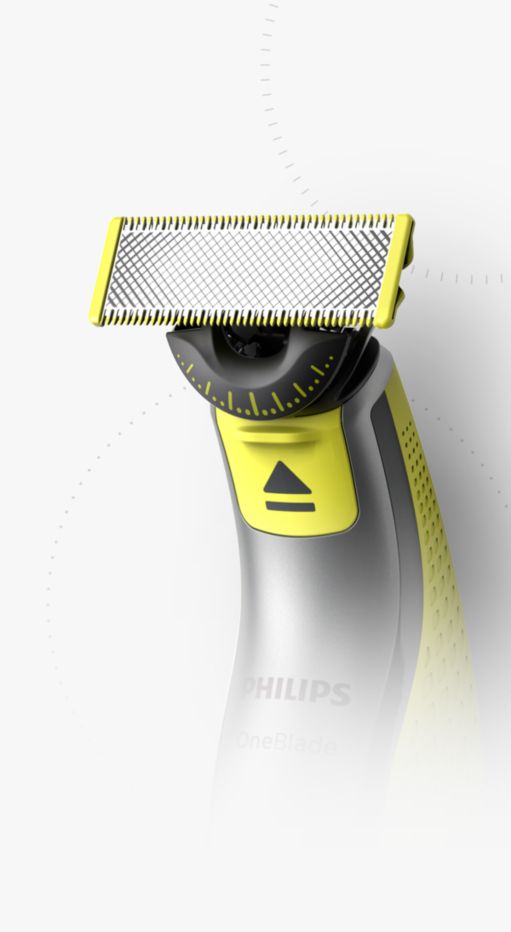 OneBlade trim, edge and shave any length of hair Philips