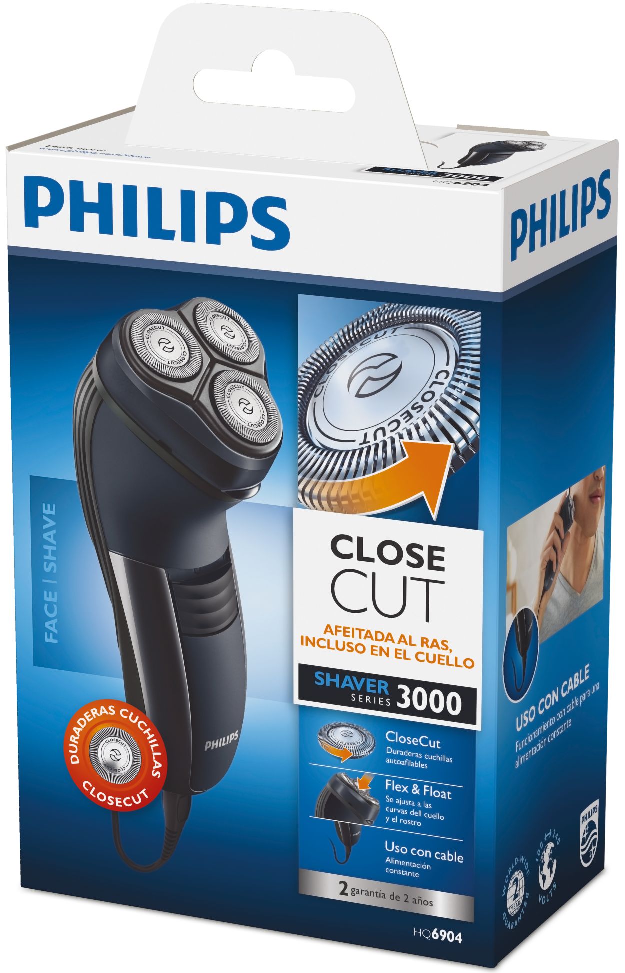 Afeitadora Rotativa Philips Series 3000 — Bristol
