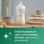 Mantiene el ritmo de succión individual del bebé