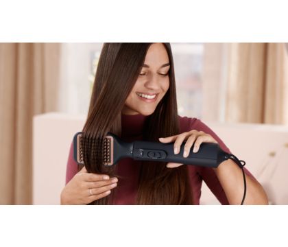 Philips Brosse soufflante avec 5 accessoires de coiffure - Série