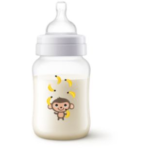 Anti-colic baby bottle