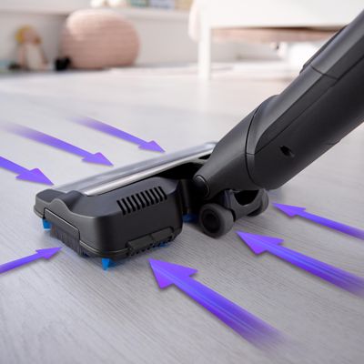 360° emiş başlığı toz ve kiri her yönden yakalar