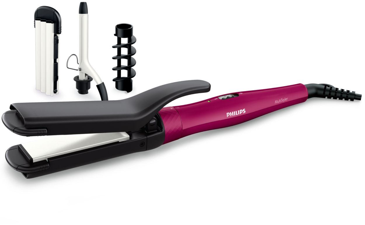 Philips hair straightening outlet and curling machine price