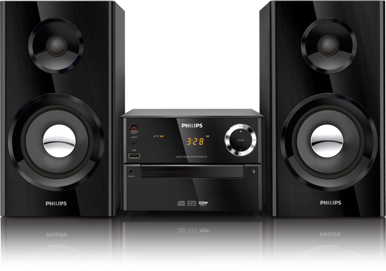 Philips micro music cheap system mcm2150