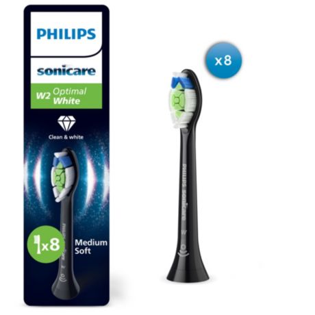 HX6068/88 Philips Sonicare Optimal White 8-balenie kefkových nadstavcov