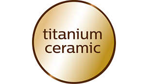 Staaf van titanium/keramiek