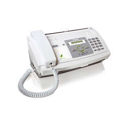 Fax met telefoon en kopieerapparaat