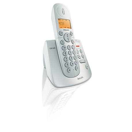 CD2451S/02  Schnurlostelefon mit Anrufbeantworter