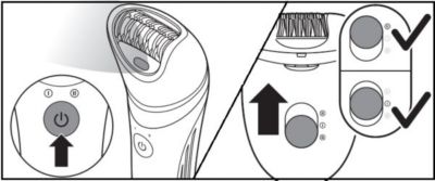 Comment régler la vitesse de mon épilateur Philips ?