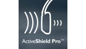 ActiveShield Pro™ trokšņu slāpēšanas tehnoloģija samazina troksni par līdz pat 99 %